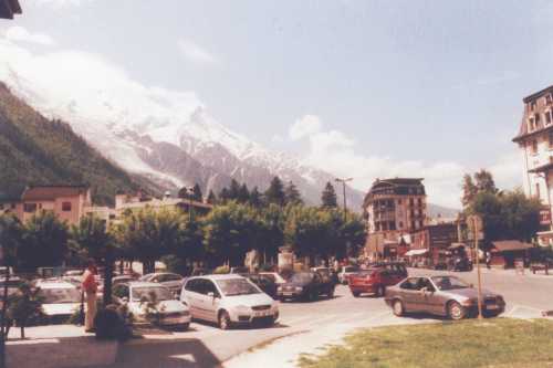 Chamonix mit Mont Blanc